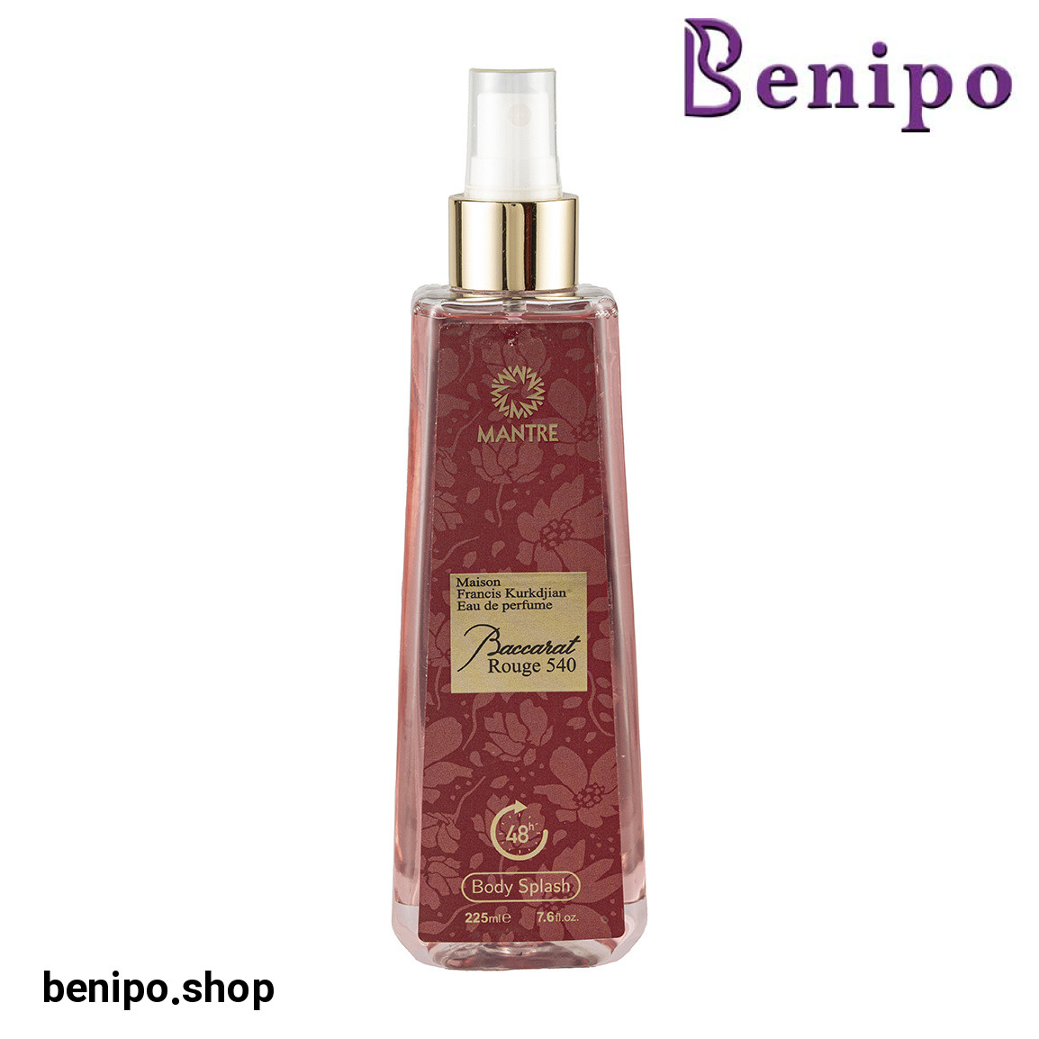 بادی اسپلش زنانه مدل Bacarat Rouge حجم 225 میلی لیتر