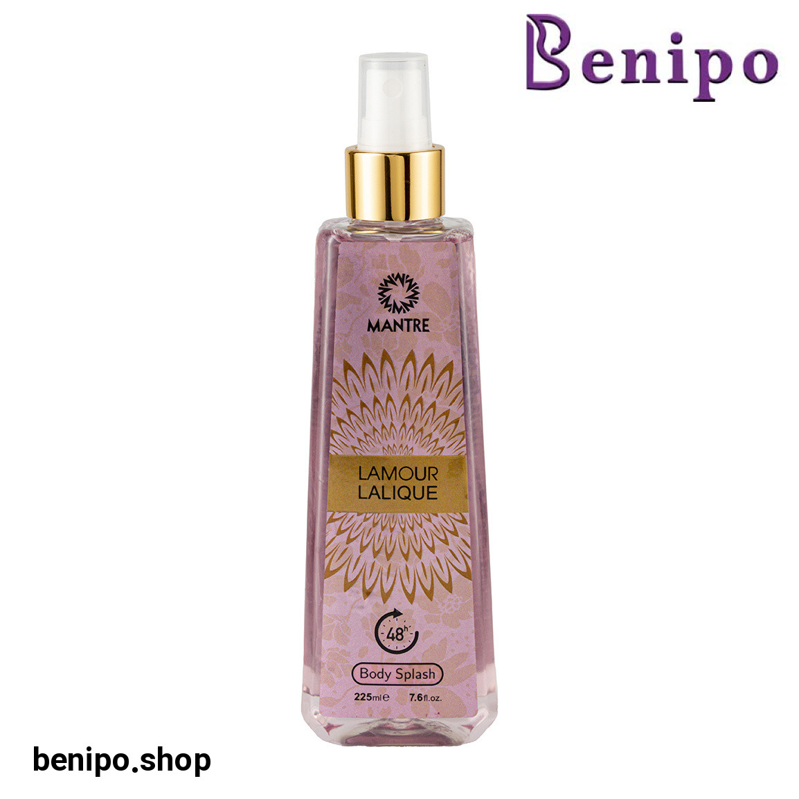 بادی اسپلش زنانه مدل Lalique Lamour حجم 225 میلی لیتر