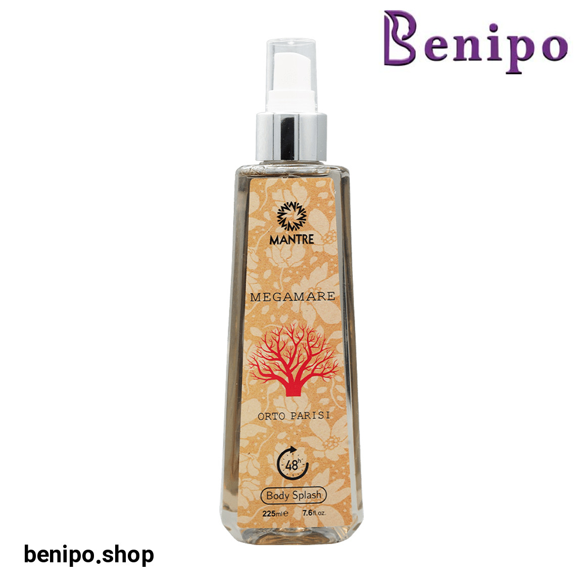 بادی اسپلش مردانه مدل Orto Parisi Megamare حجم 225 میلی لیتر