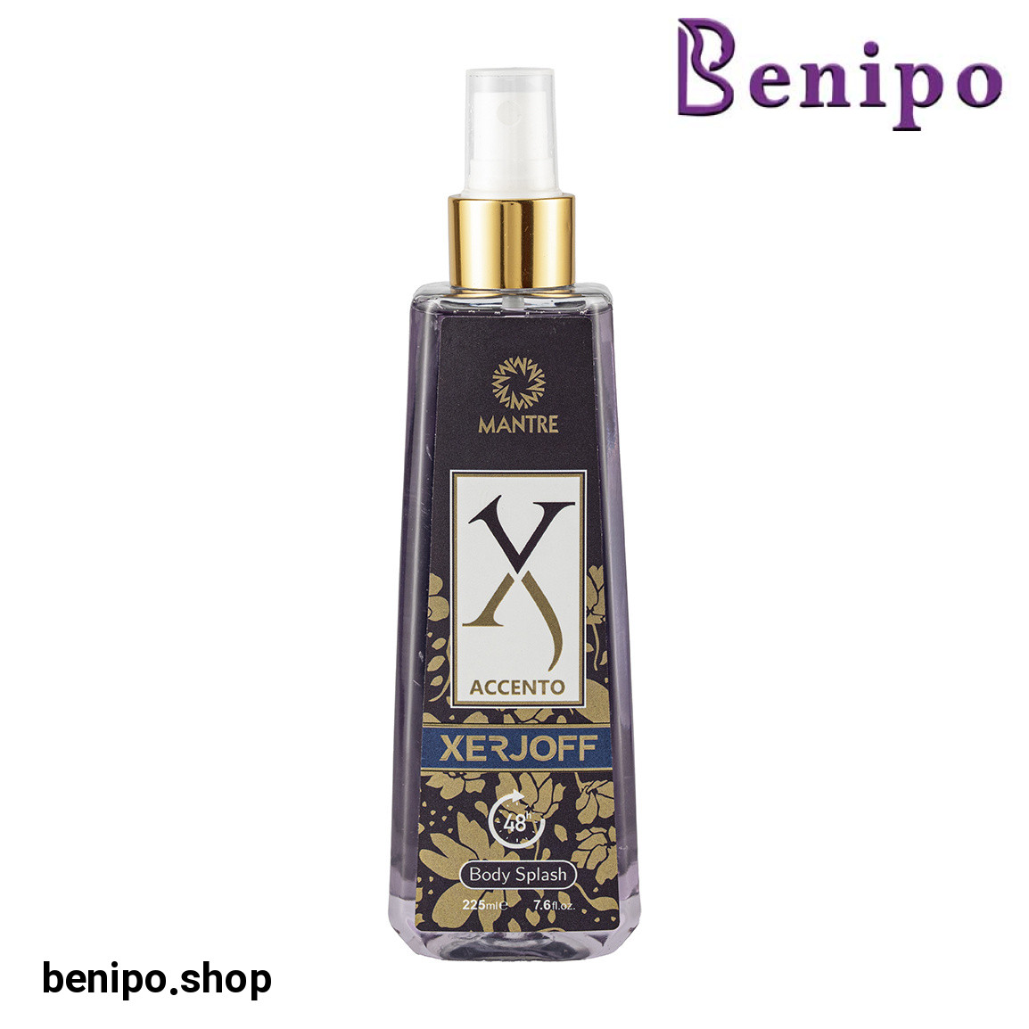 بادی اسپلش زنانه مدل XERJOFF Accento حجم 225 میلی لیتر