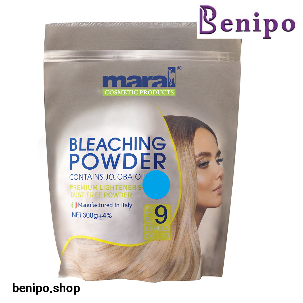 پودر دکلره آبی 300گرم