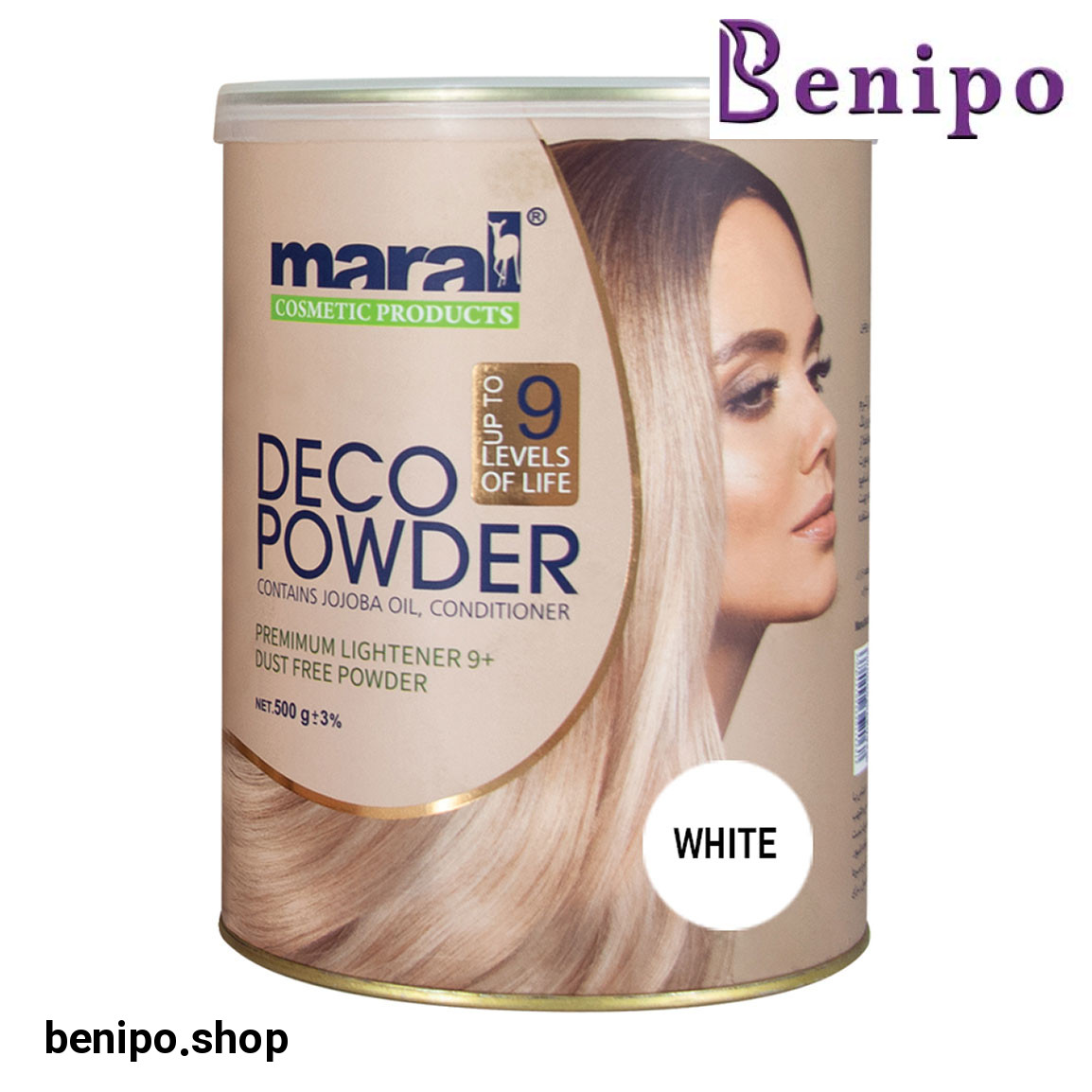 پودر دکلره و سفیدکننده 500گرم