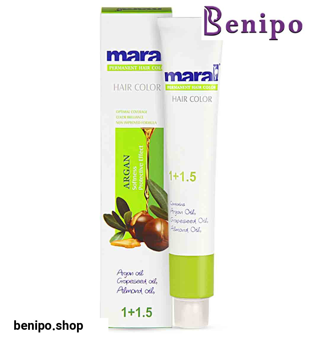 رنگ مو حاوی روغن آرگان و بادام سری اکسترا 100میل