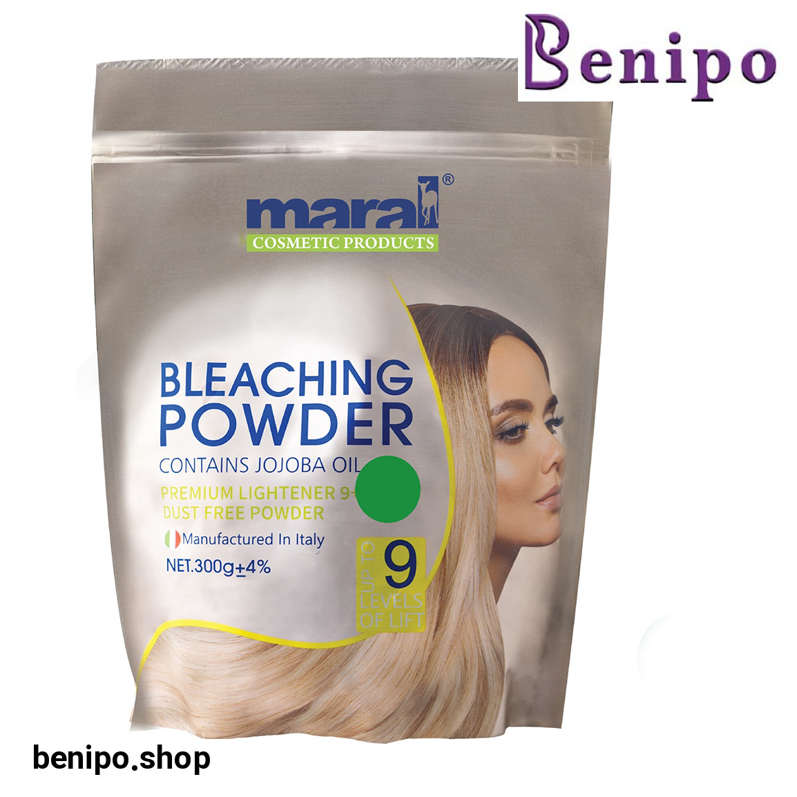 پودر دکلره سبز 300گرم