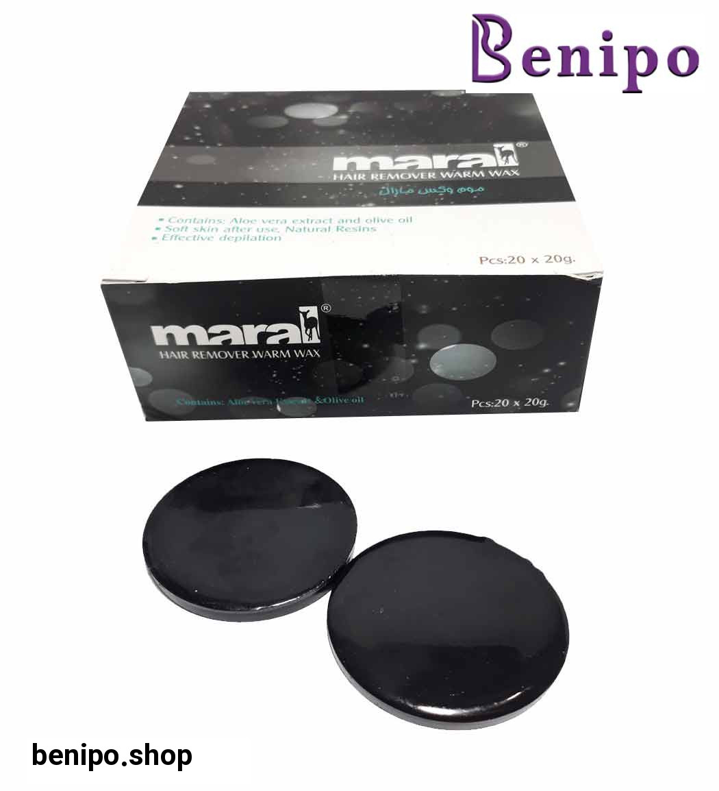 موم وکس گرم ذغالی سکه ای 20 عددی مناسب موی ضخیم