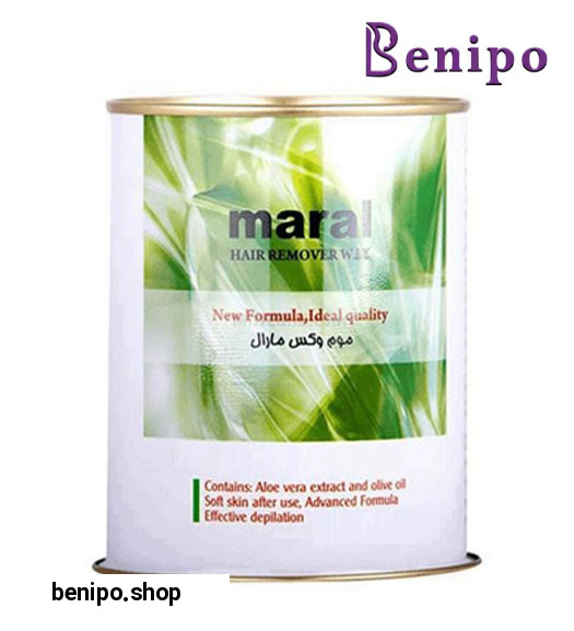 موم وکس گرم کنسروی آلوئه ورا و زیتون مناسب موی ضخیم 700 گرمی