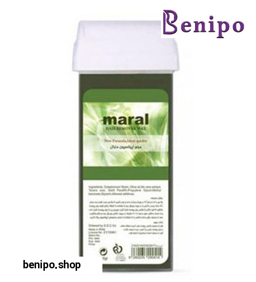 موم وکس گرم آلوئه ورا و زیتون خشابی مناسب موی ضخیم 100 گرمی