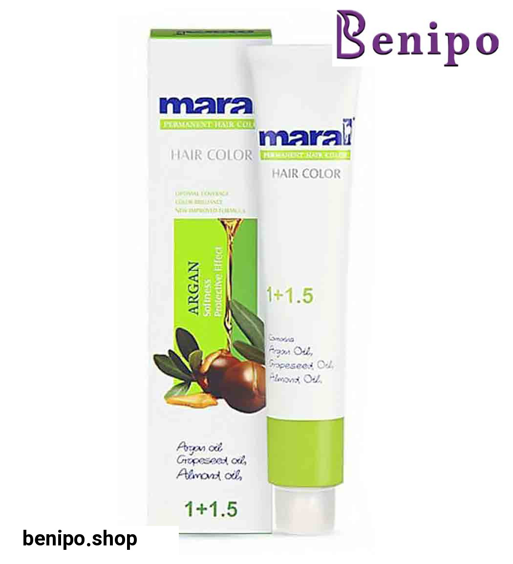 رنگ مو حاوی روغن آرگان و بادام سری عسلی 100میل