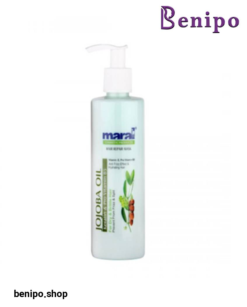 ماسک مو ترمیم کننده حاوی روغن جوجوبا مناسب موهای خشک و شکننده 250میل