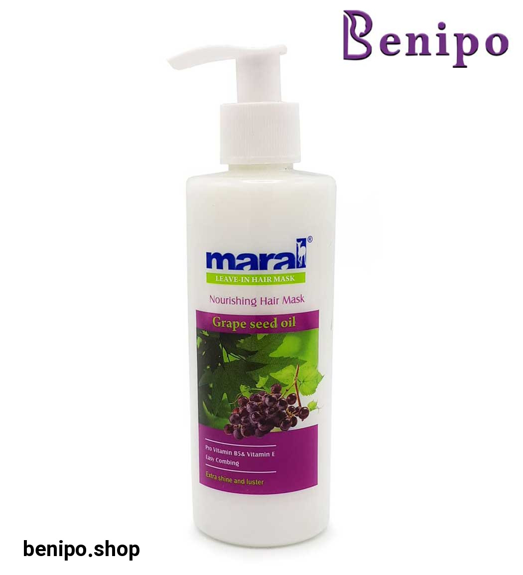 ماسک مو بدون آبکشی روغن هسته انگور تغذیه کننده 250میل