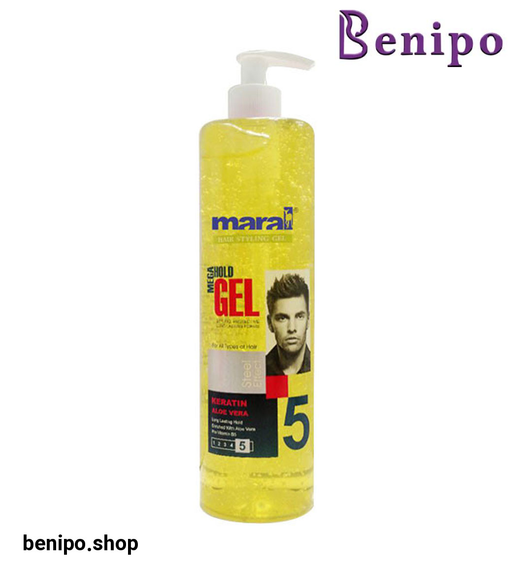 ژل موی حالت دهنده خیلی قوی شماره 5 حجم 450میل