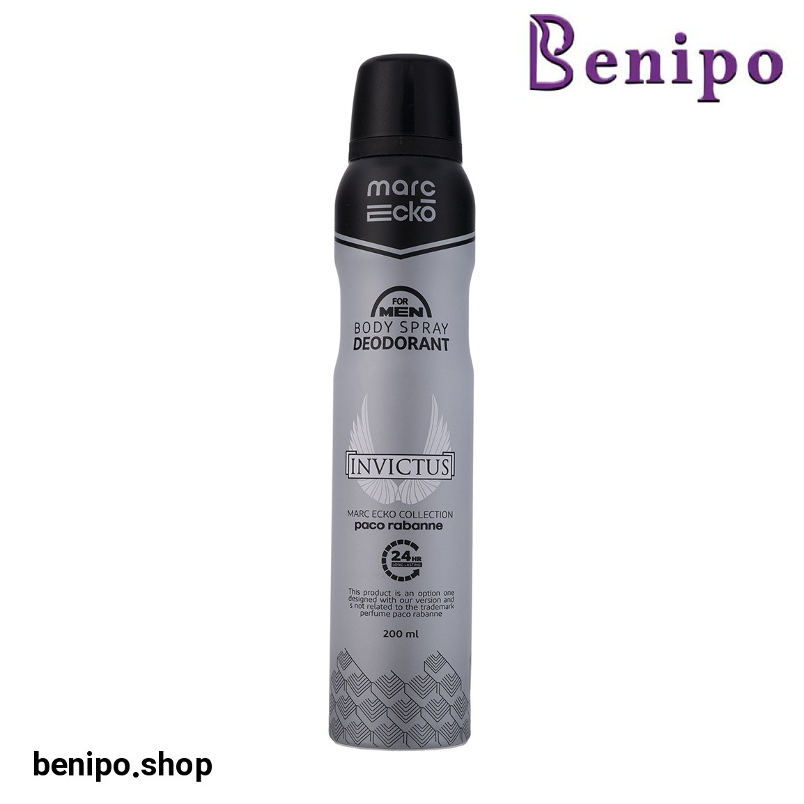 اسپری بدن مردانه مدل Invictus حجم 200 میلی لیتر