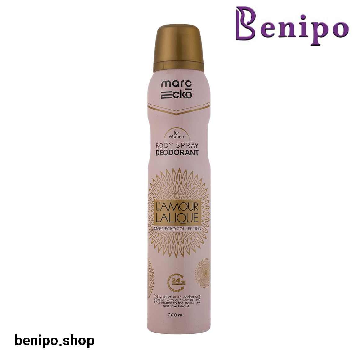 اسپری بدن زنانه مدل Lamour حجم 200 میلی لیتر