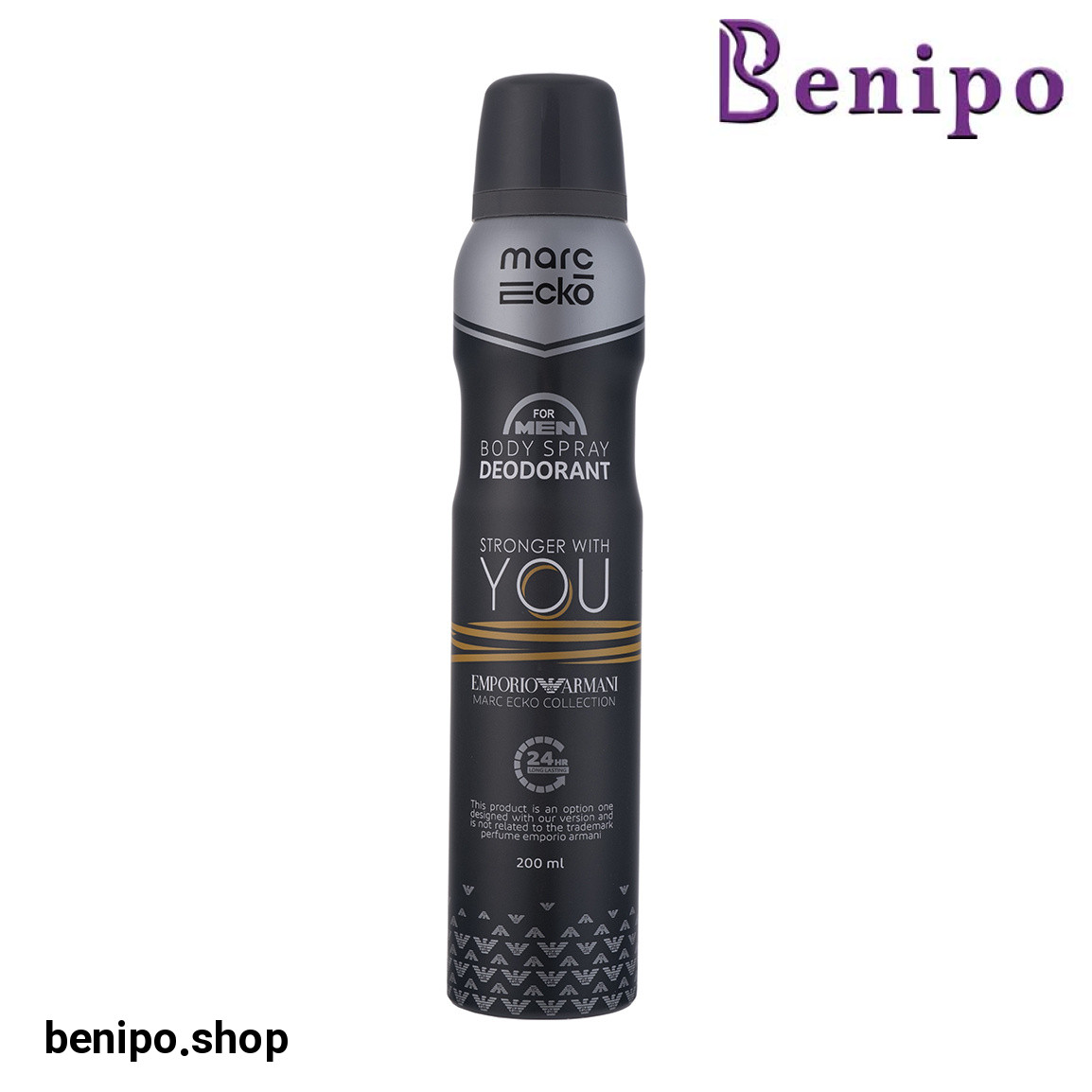 اسپری بدن مردانه مدل Stronger With You حجم 200 میلی لیتر