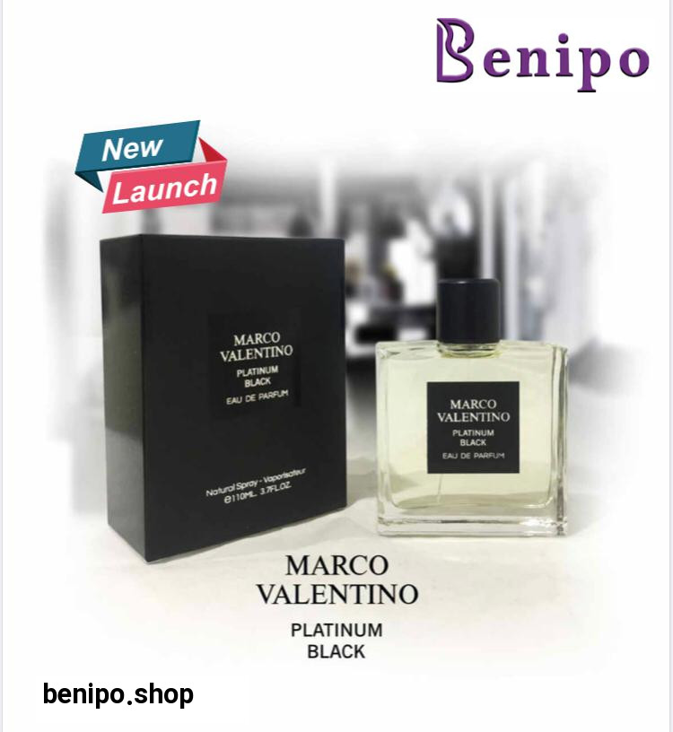 ادو پرفیوم مردانه پلاتینوم بلک  110 میل