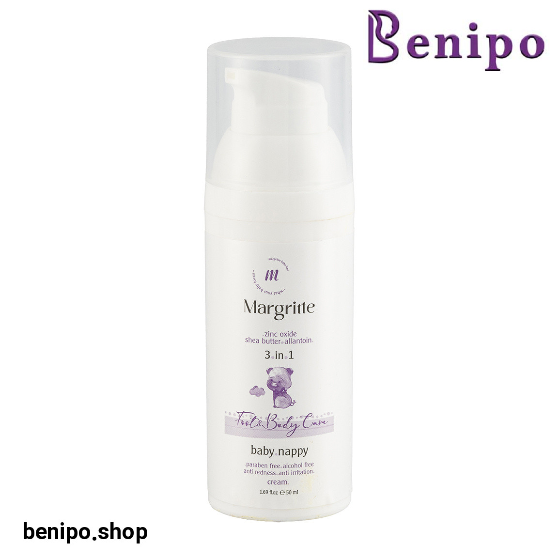 کرم سوختگی پای کودک مدل 3in1 حجم 50 میلی لیتر