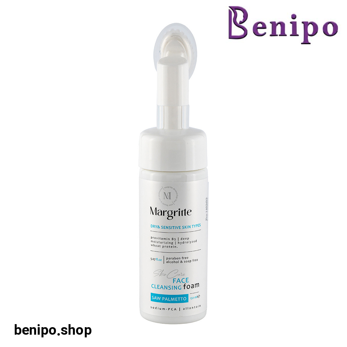 فوم شوینده صورت مناسب پوست خشک و حساس حجم 150 میلی لیتر