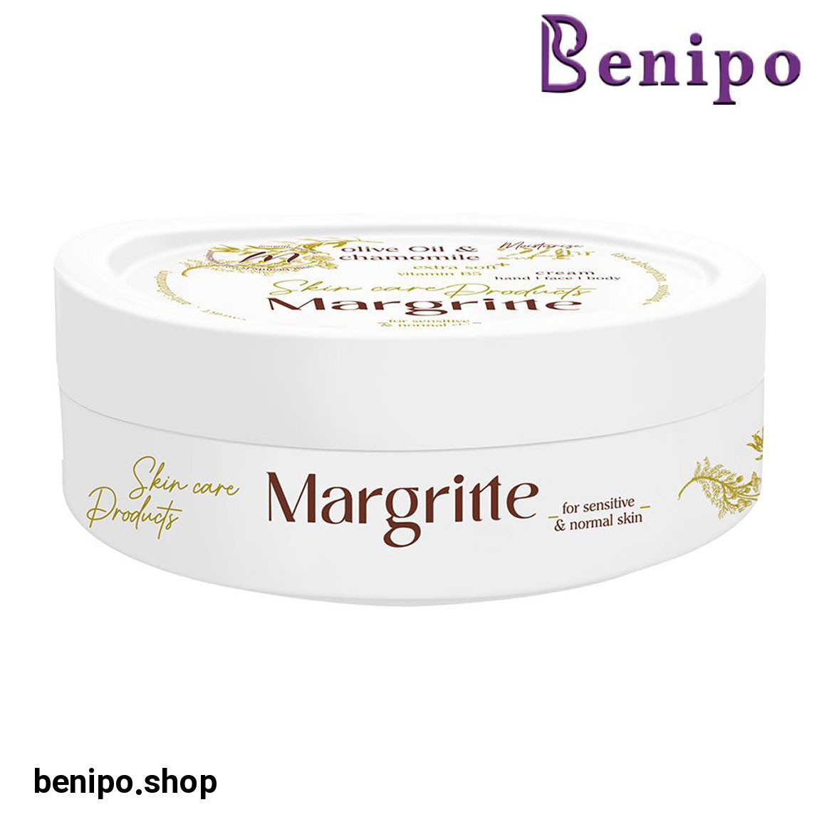 کرم مرطوب کننده و آبرسان زیتون و بابونه حجم 150 میلی لیتر