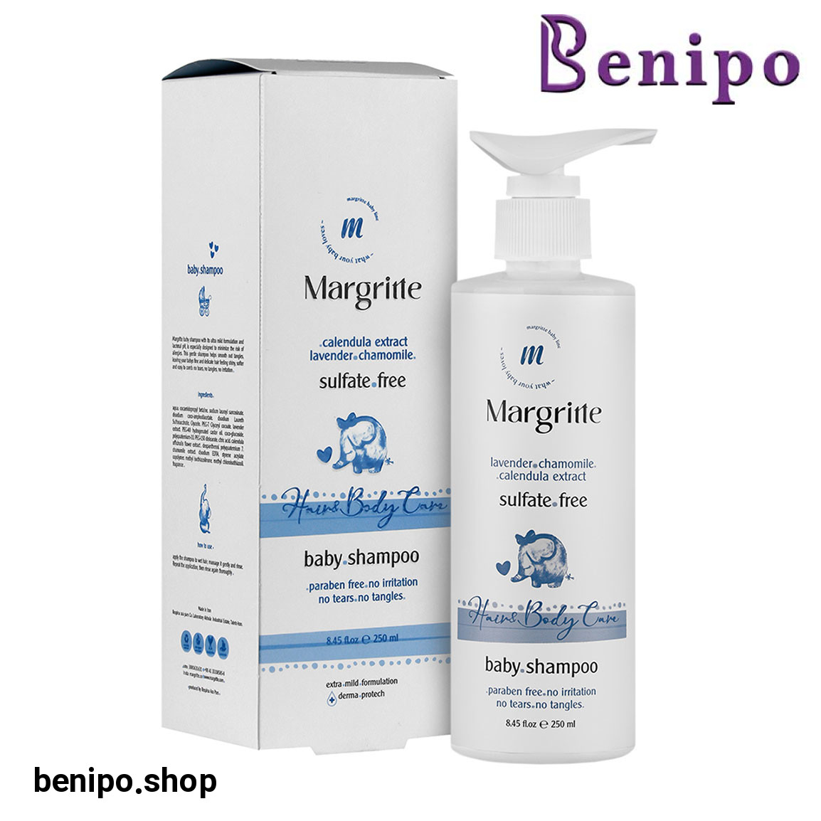 شامپو کودک حجم 250 میلی لیتر