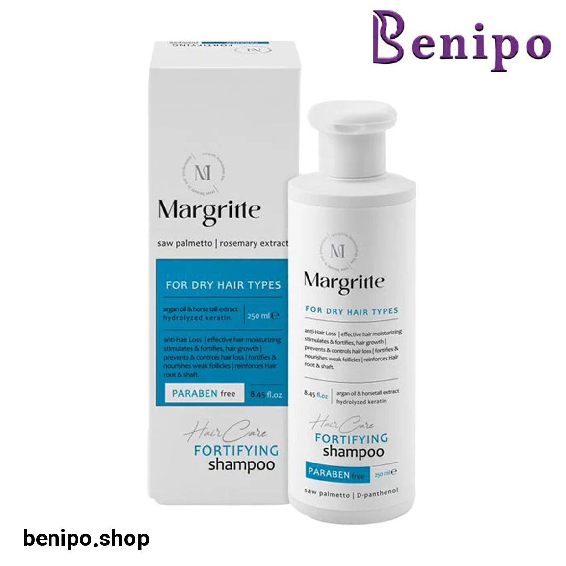 شامپو تقویت کننده مناسب مو خشک حجم 250 میلی لیتر