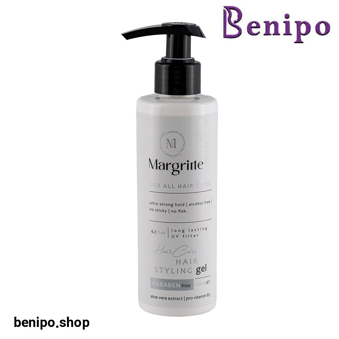 ژل موی سر دارای حالت دهندگی قوی حجم 200 میلی لیتر