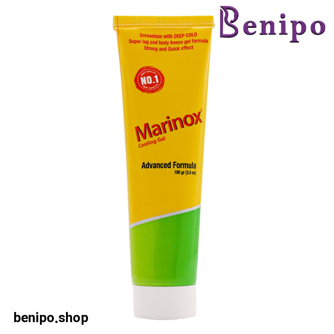 ژل خنک کننده بدن وزن 100 گرم