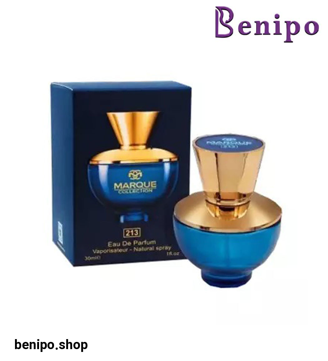 عطر جیبی زنانه مدل Versace Dylan Blue کد 213 حجم 30میل