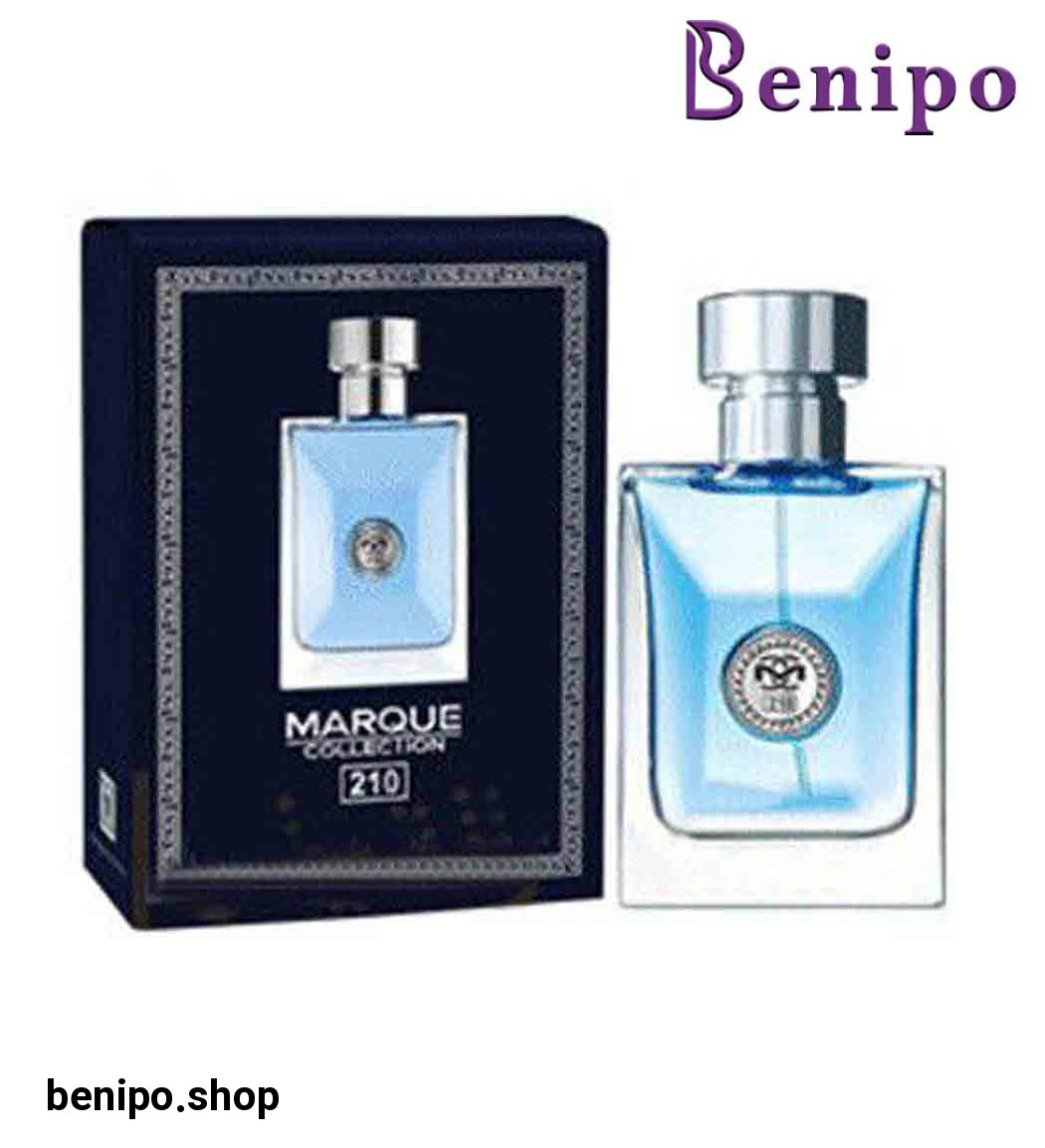 عطر جیبی مردانه مدل Versace Pour Homme کد 210 حجم 25 میل