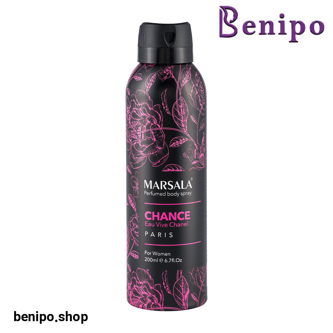 اسپری بدن زنانه مدل Chance Eau Vive Chanel حجم 200 میلی لیتر