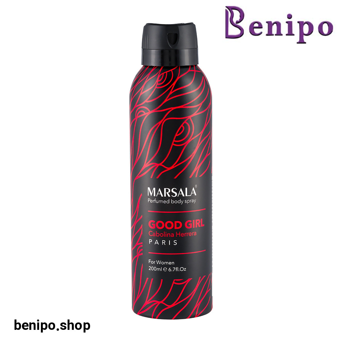 اسپری بدن زنانه مدل Good Girl حجم 200 میلی لیتر