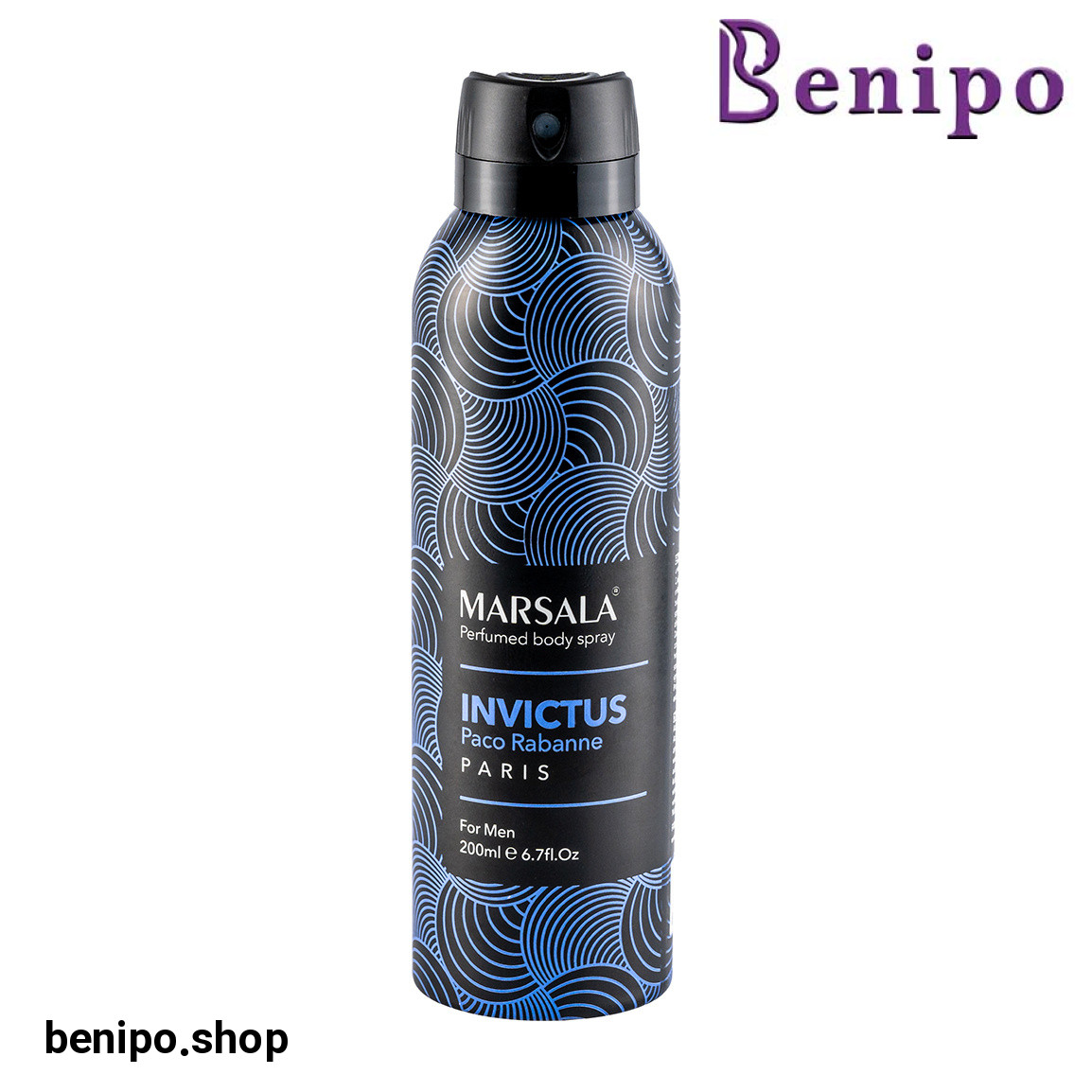 اسپری بدن مردانه مدل Invectus حجم 200 میلی لیتر