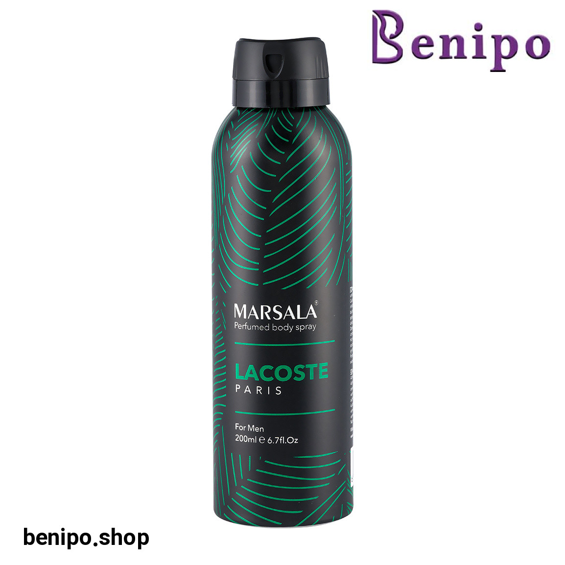 اسپری بدن مردانه مدل Lacoste حجم 200 میلی لیتر