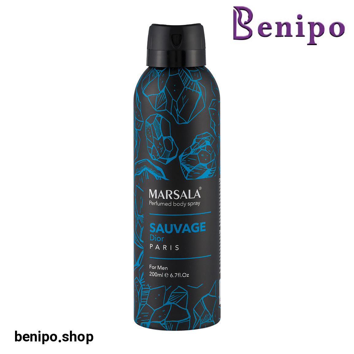 اسپری بدن مردانه مدل Sauvage Dior حجم 200 میلی لیتر