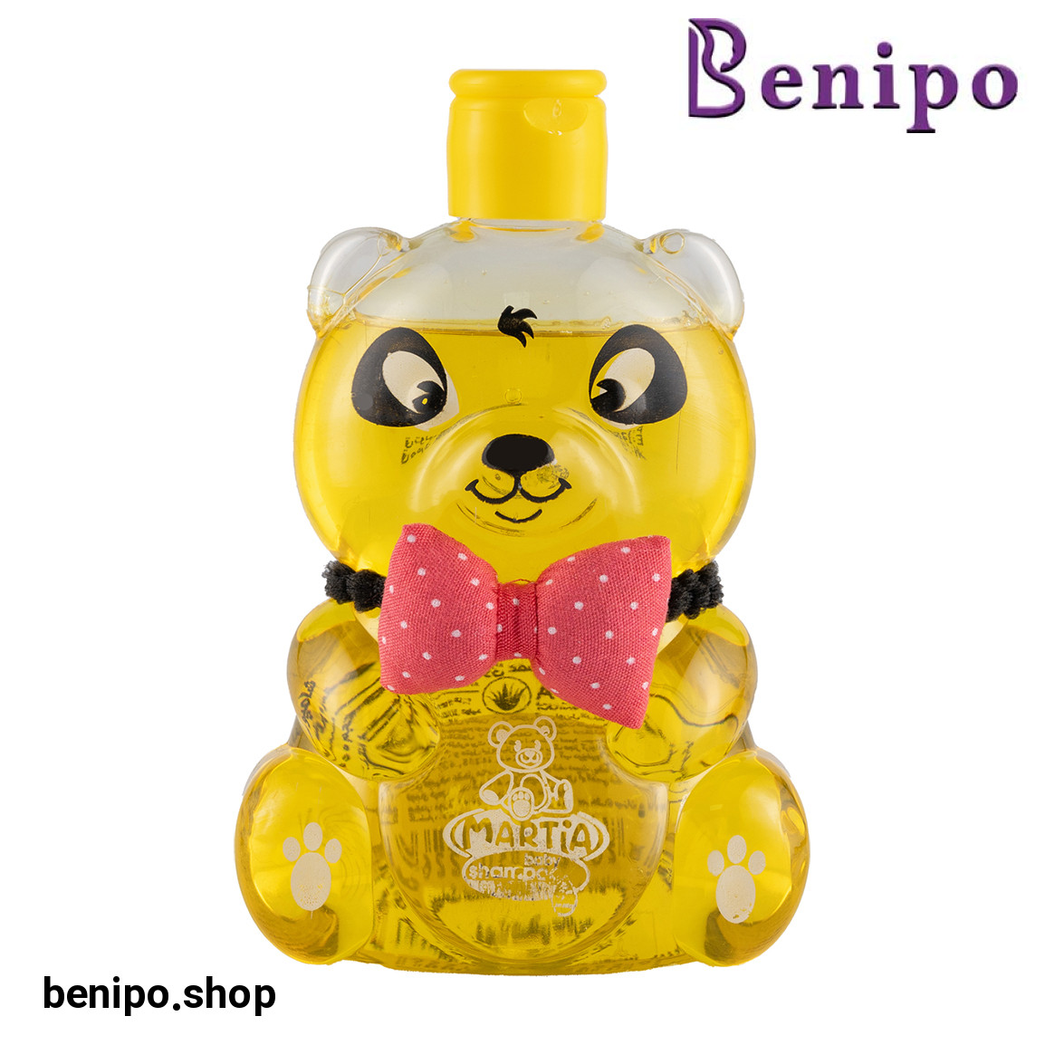 شامپو سر کودک مدل خرسی حجم 400 میلی لیتر ارسال با رنگ رندوم