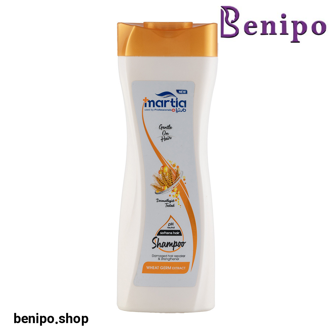 شامپو مدل جوانه گندم مناسب مو خشک حجم 600 میلی لیتر