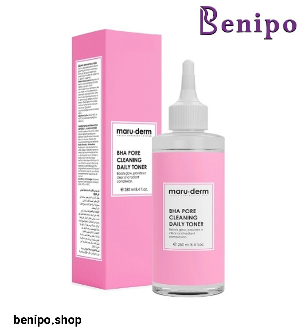 تونر روزانه پاک کننده منافذ پوست BHA حجم 250 میلی لیتر