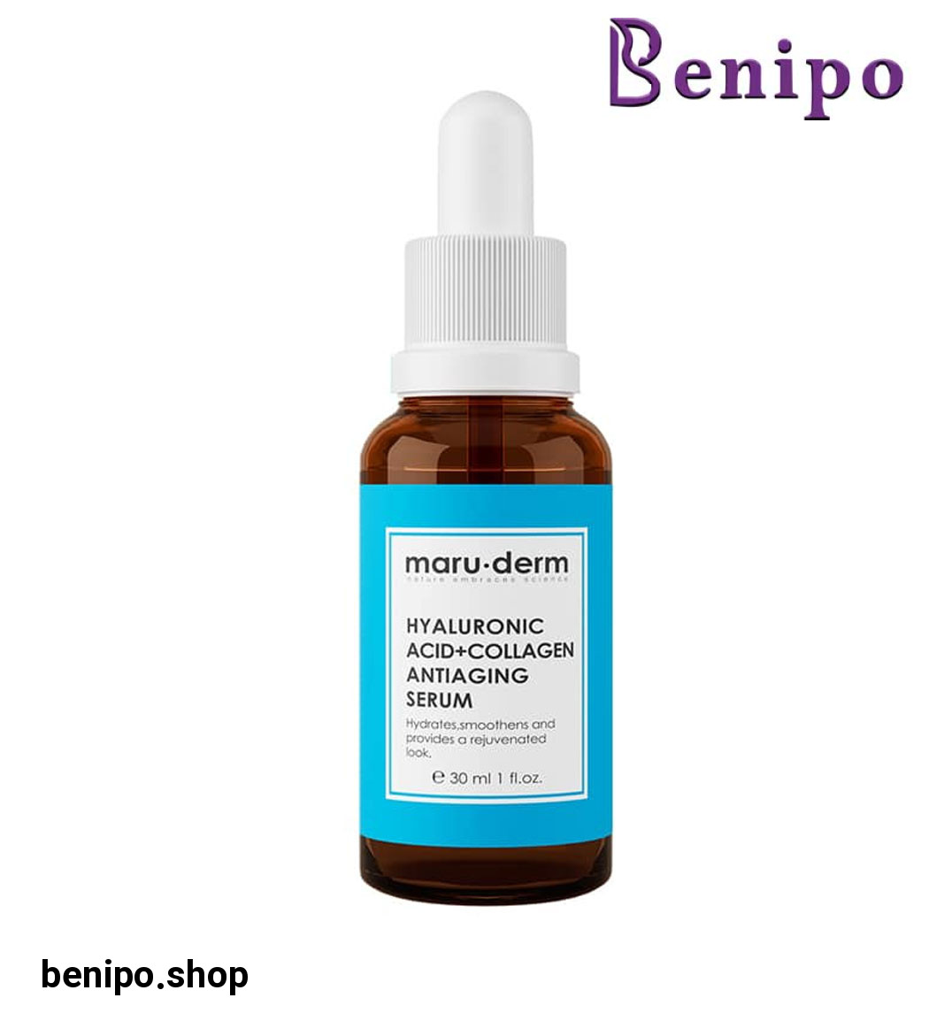 سرم آبرسان مدل هیالورونیک اسید و کلاژن حجم 30 میلی لیتر