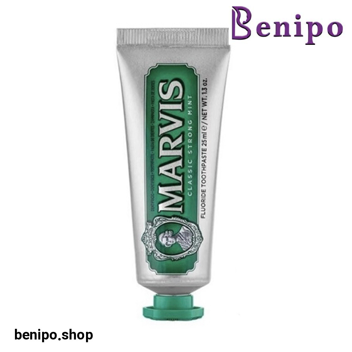 خمیر دندان مدل Classic Strong Mint حجم 25 میلی لیتر