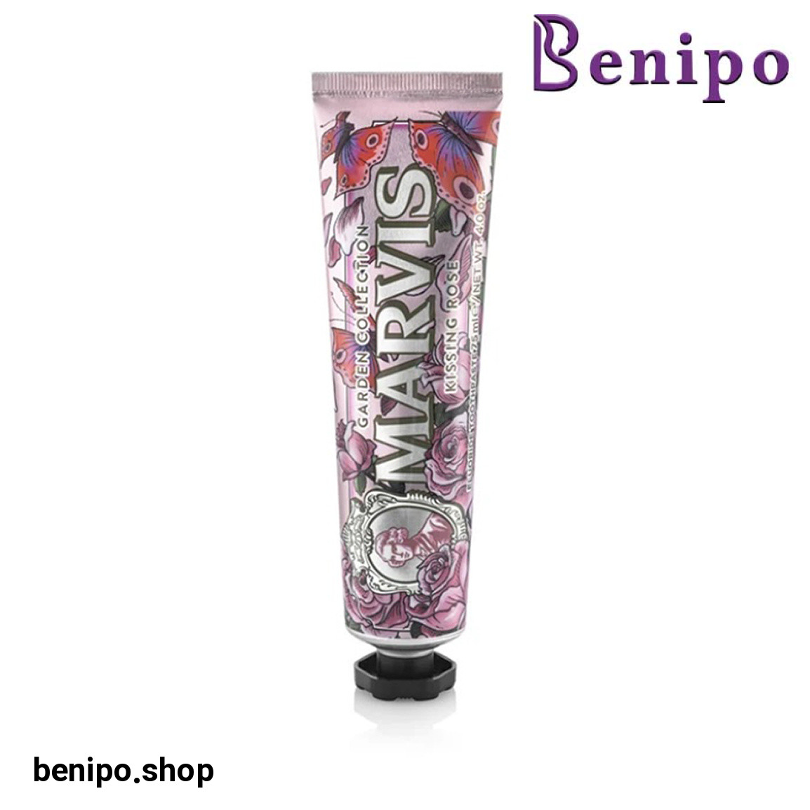 خمیر دندان مدل Kissing Rose حجم 75 میلی لیتر