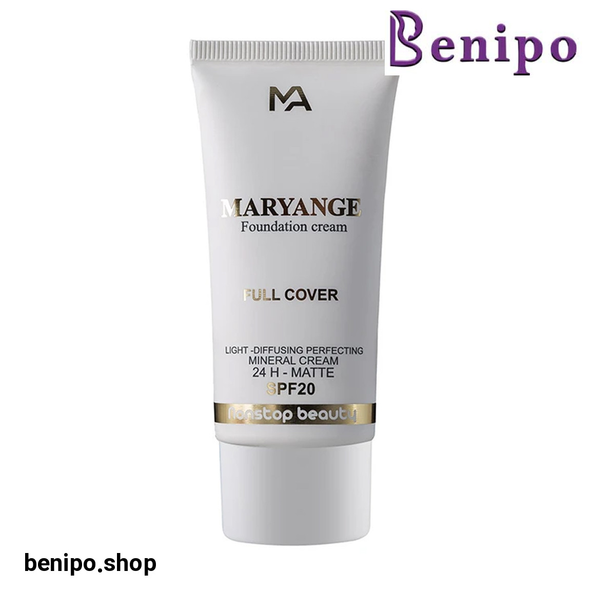 کرم پودر تیوپی حجم 40 میلی لیتر