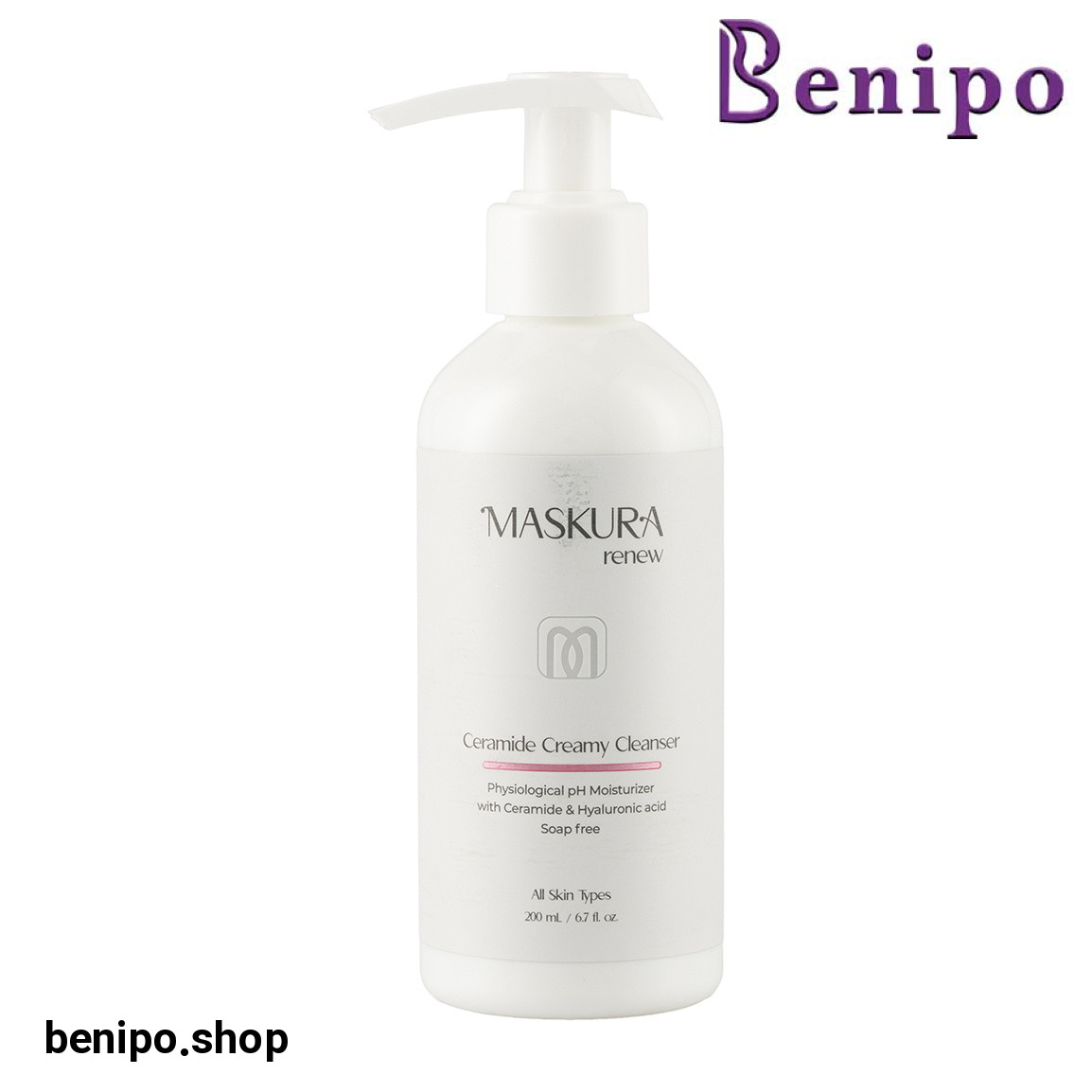 کرم پاک کننده صورت حاوی سرامید حجم 200 میلی لیتر