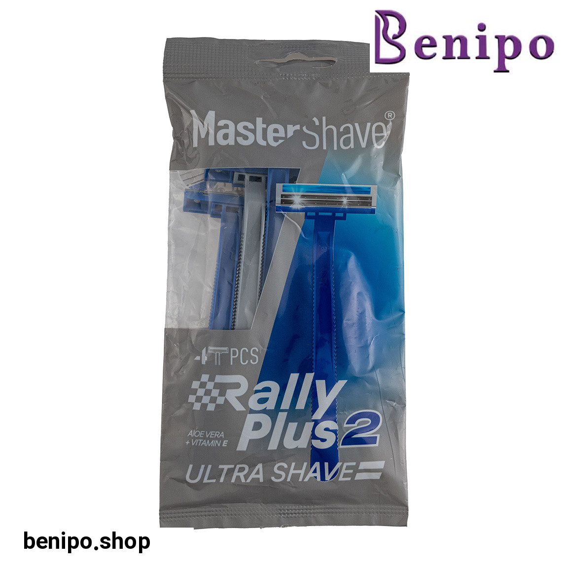 خودتراش 2 لبه مدل Rally Plus 2 بسته 4 عددی