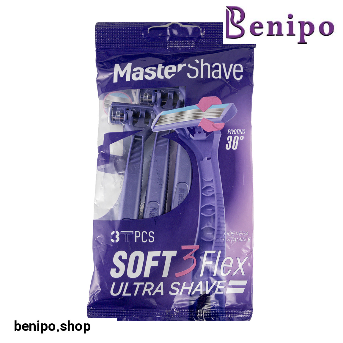 خودتراش سه لبه مدل Soft بسته 3 عددی