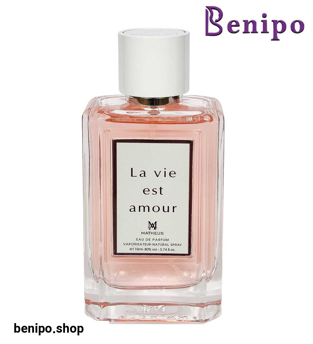 ادو پرفیوم زنانه مدل La vie est Amour حجم 110 میل