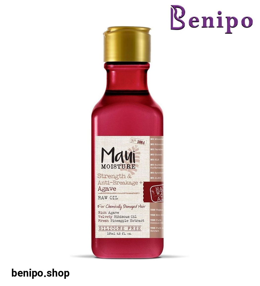 روغن موی استحکام بخش آگاو Maui Agave حجم 125 میل