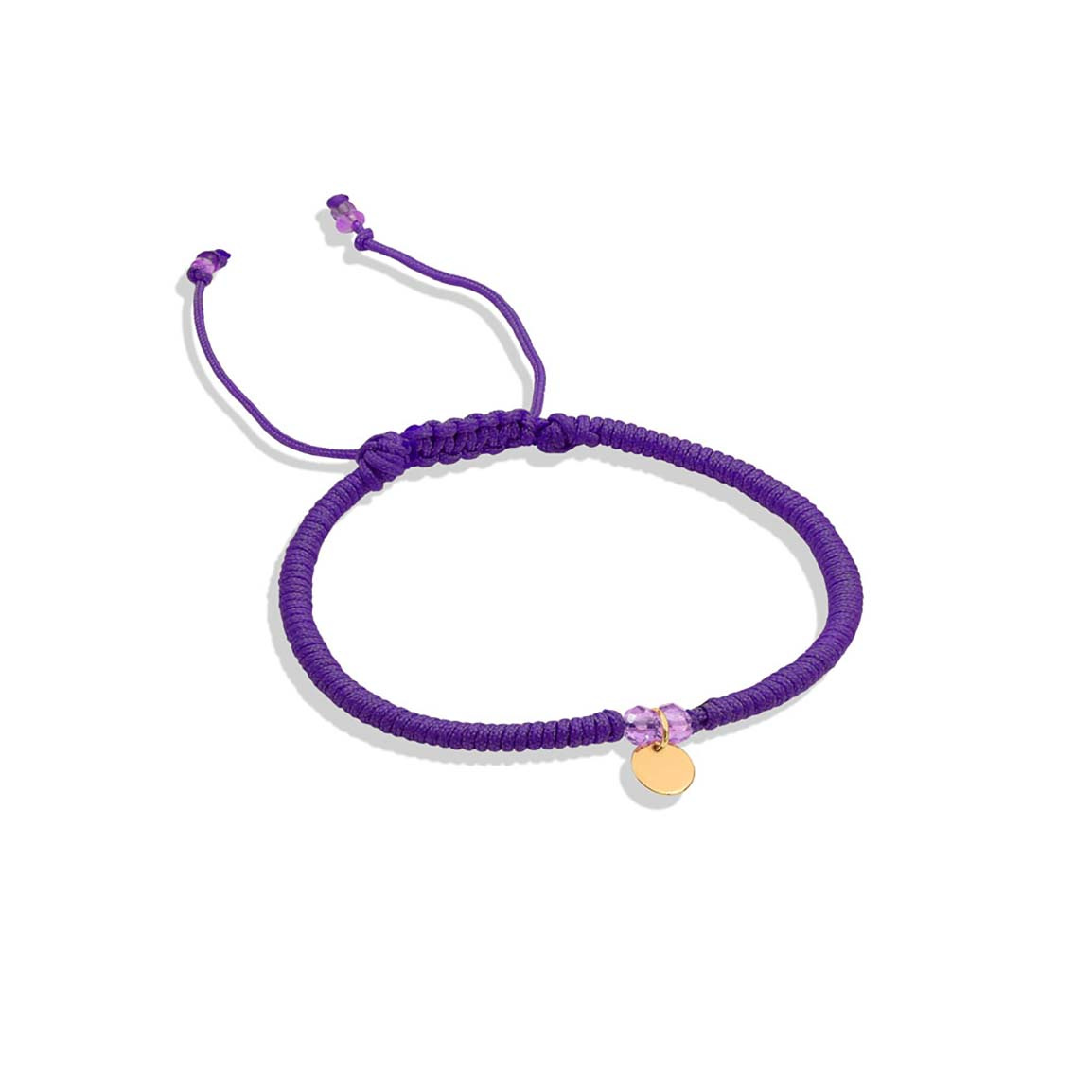 دستبند طلا 18 عیار مدل سکه مینیمال فانتزی