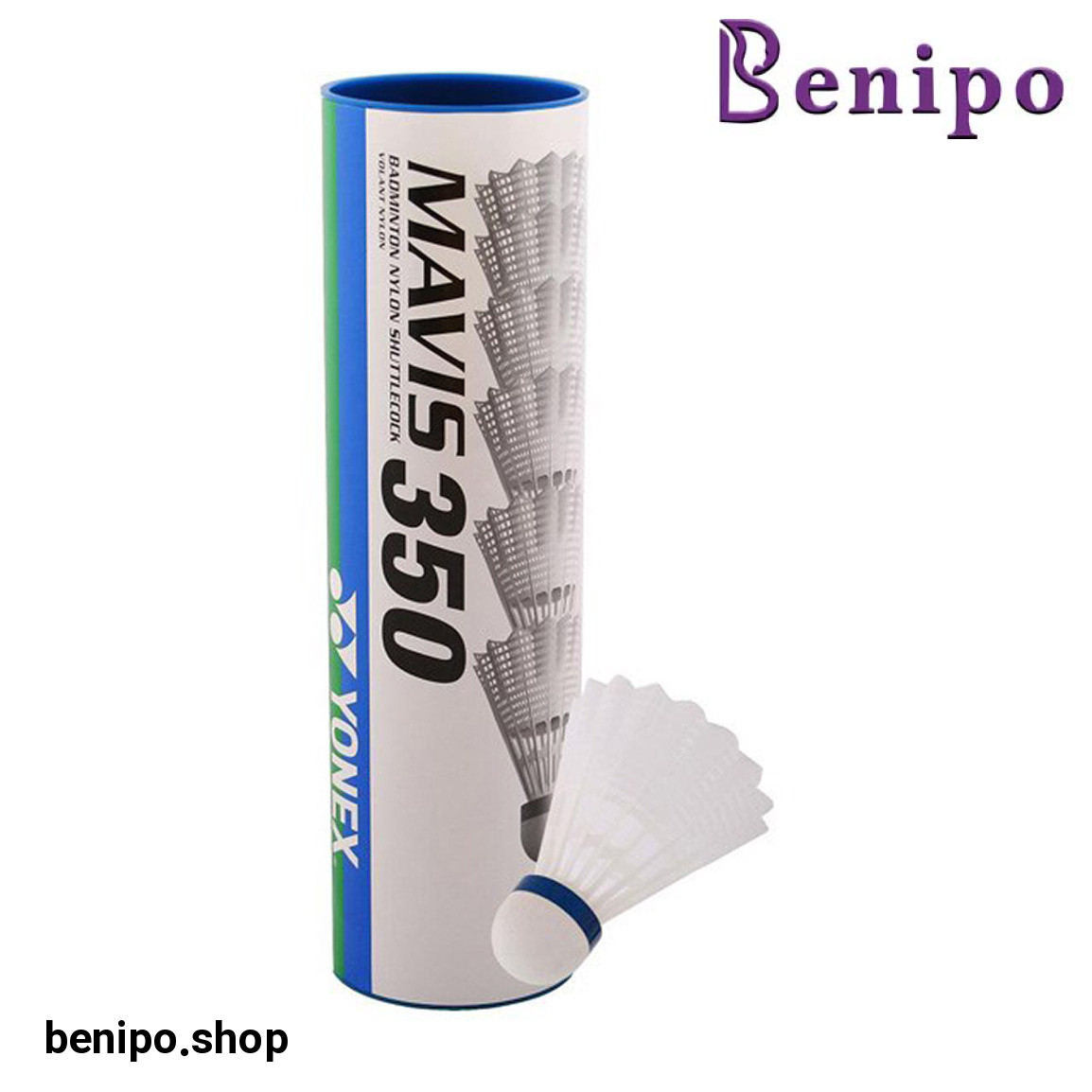 توپ بدمینتون مدل Mavis 350 بسته 6 عددی