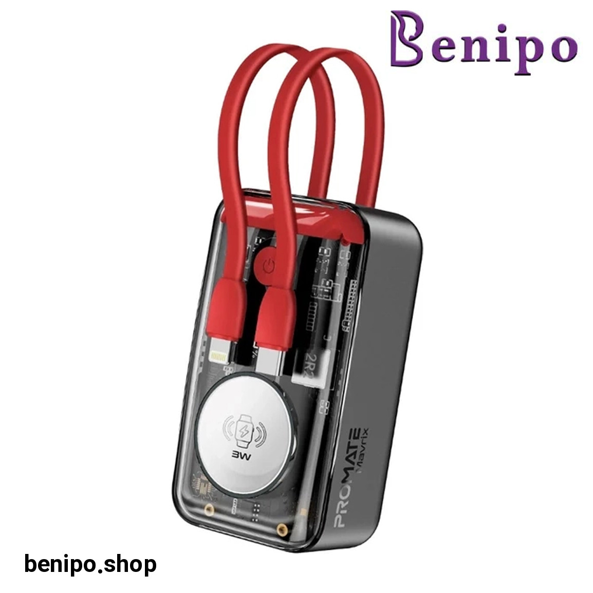 پاور بانک مدل MAVRIX با ظرفیت 10000 میلی آمپر