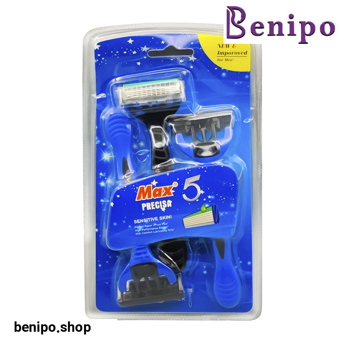 خودتراش مدل 5Blades M1 بسته 3 عددی