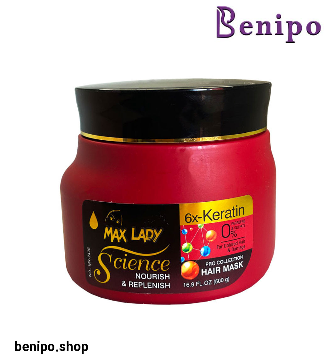 ماسک مو بدون سولفات کراتین